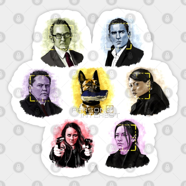 Person of Interest Sticker by Otracreativa